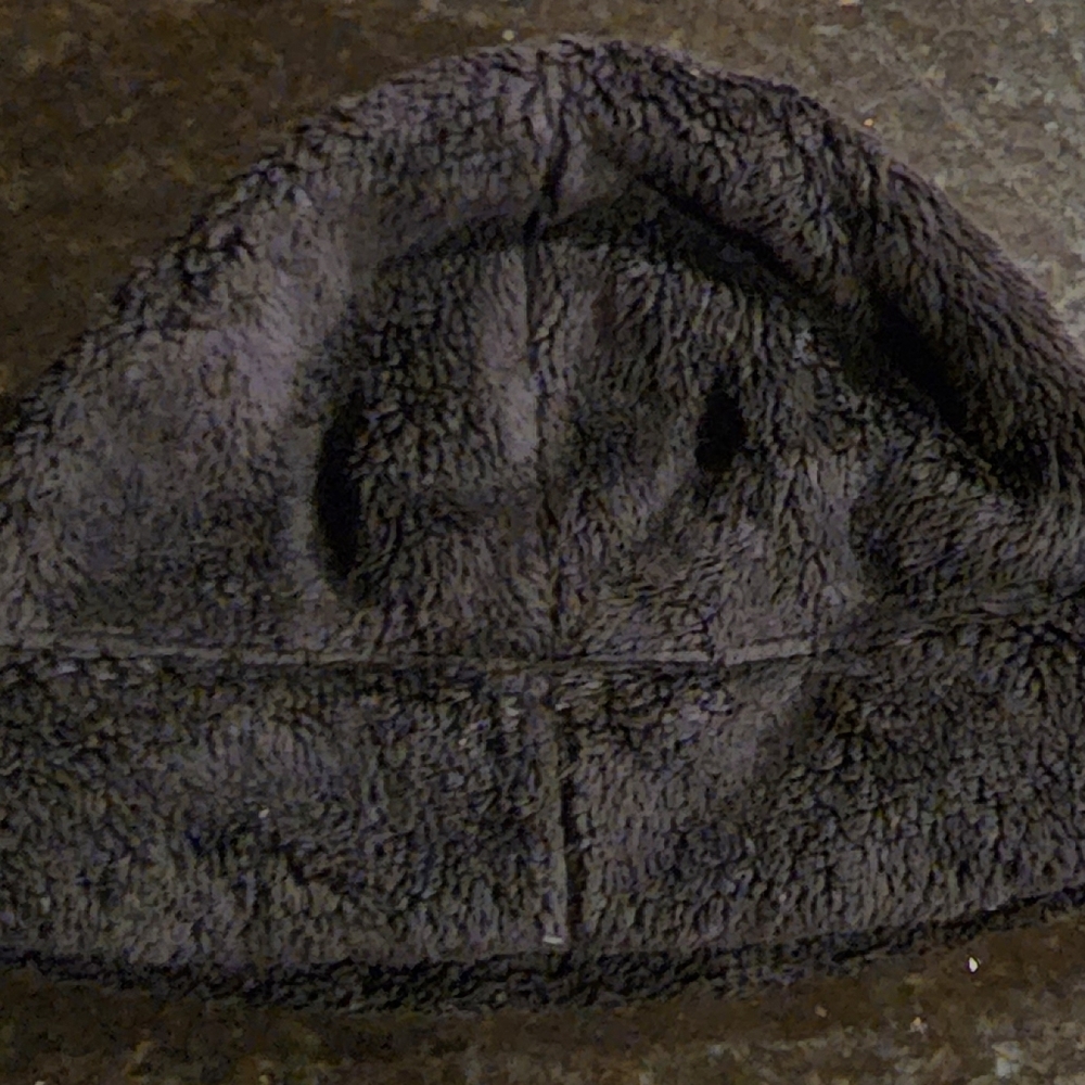 Unisex The North Face Black Fleece Logo Beanie Hat One Size - Picture 2 of 4